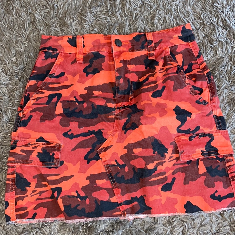 CAMO SKIRT